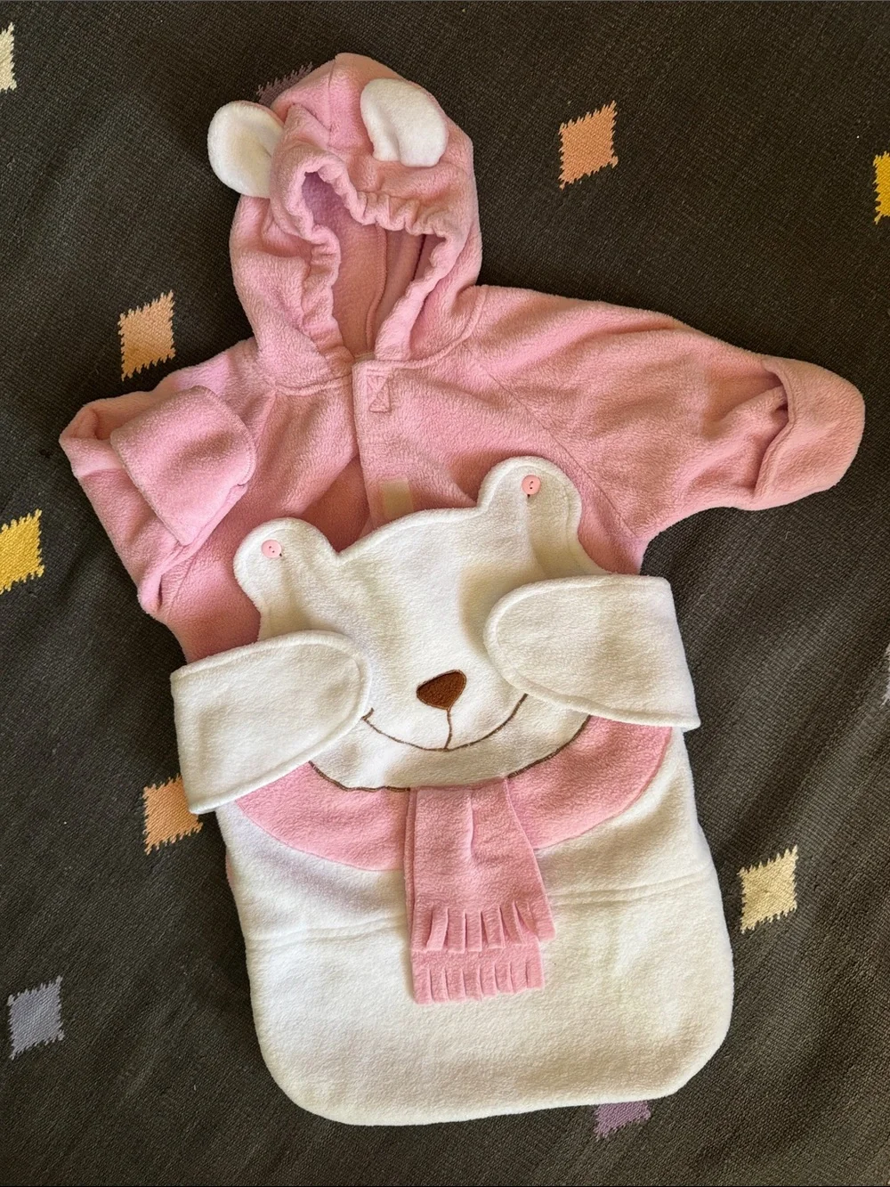 Peek-a-boo Bear Baby Sleep Sack